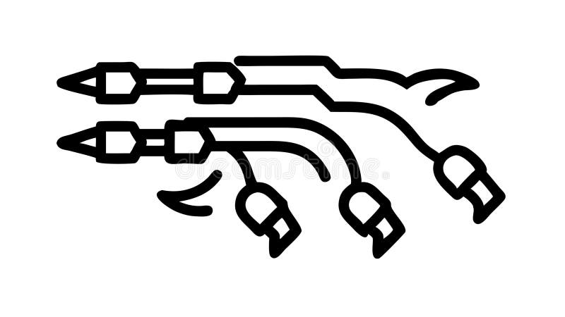 Audio Cables Connectors: Sound Engineering Interface, vector design Generative AI vector illustration