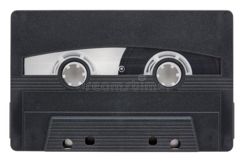Audio cassette. stock photo. Image of copy, reflection 8474098