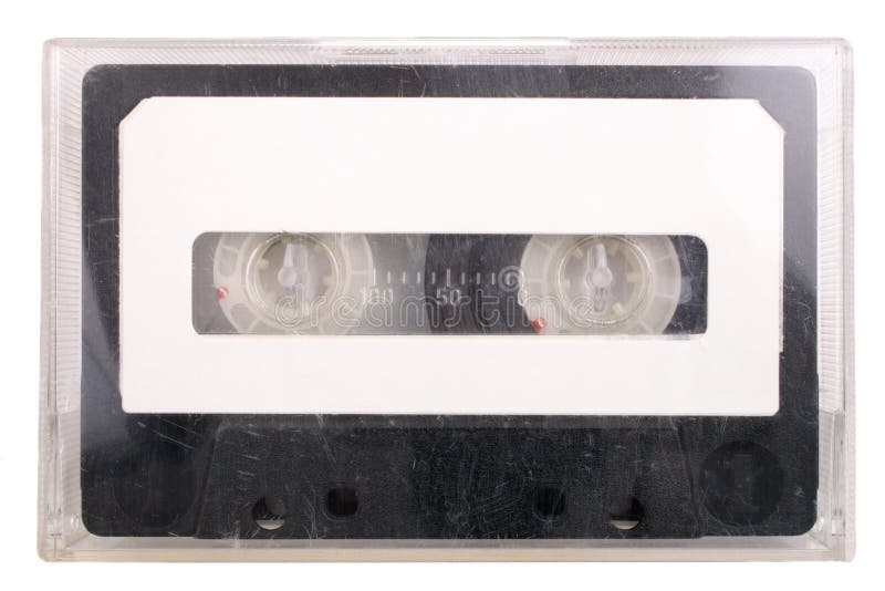Audio cassette and case stock image. Image of audio, front 35072949