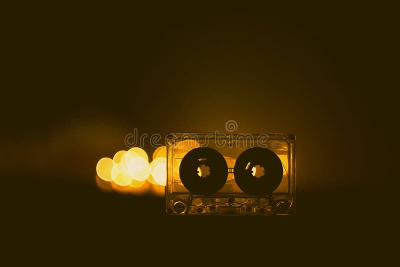 Audio cassette for music stock photo. Image of music - 152770374