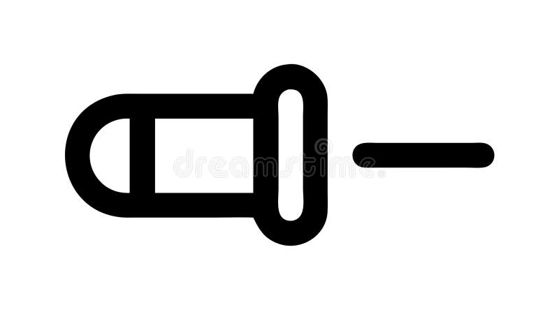 Audio Jack Icon: Connection Electronic Device Plug, vector design Generative AI vector illustration