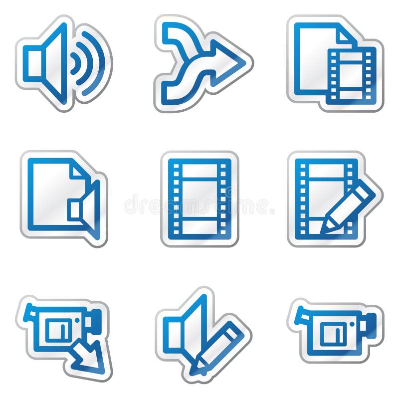 audio redigerar symbolsvideorengöringsduk royaltyfri illustrationer audio redigerar symbolsvideorengöringsduk royaltyfri illustrationer