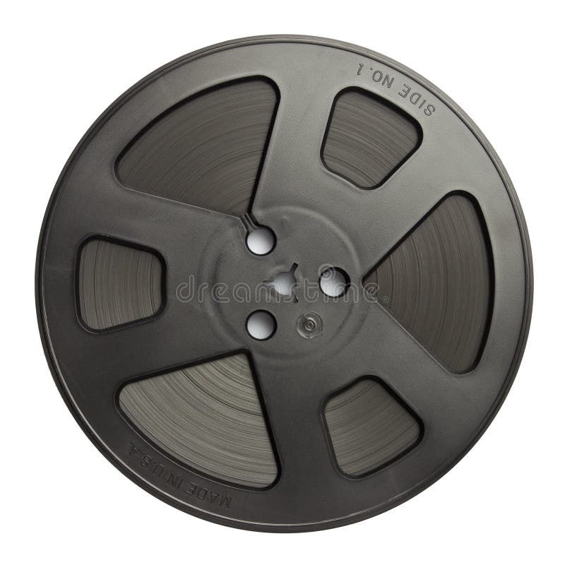 Audio reel stock image. Image of background, analogue 21037463