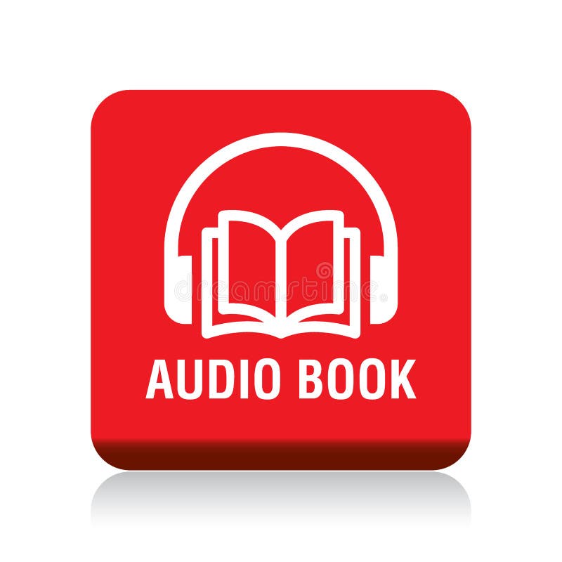 Audioboekknoop stock illustratie Audioboekknoop stock illustratie