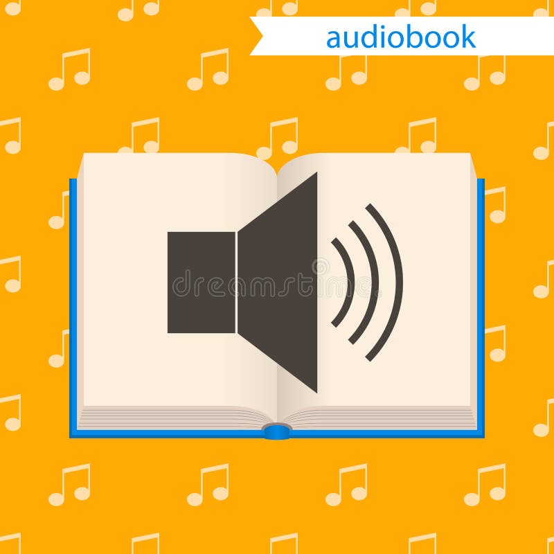 Audiobook, Ikone stock abbildung Audiobook, Ikone stock abbildung