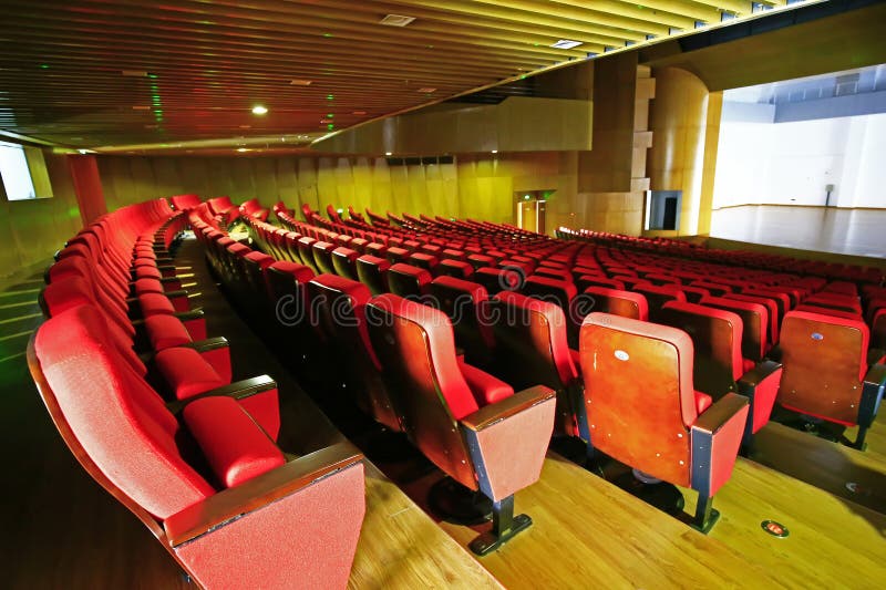 The auditorium seats stock image. Image of auditorium 275424601