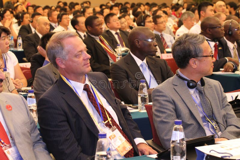 This photo shows audience in an international seminar, which organized during China International Fair for Investment and Trade. It's one of the most famous international investment promotion event in China. This photo shows audience in an international seminar, which organized during China International Fair for Investment and Trade. It's one of the most famous international investment promotion event in China