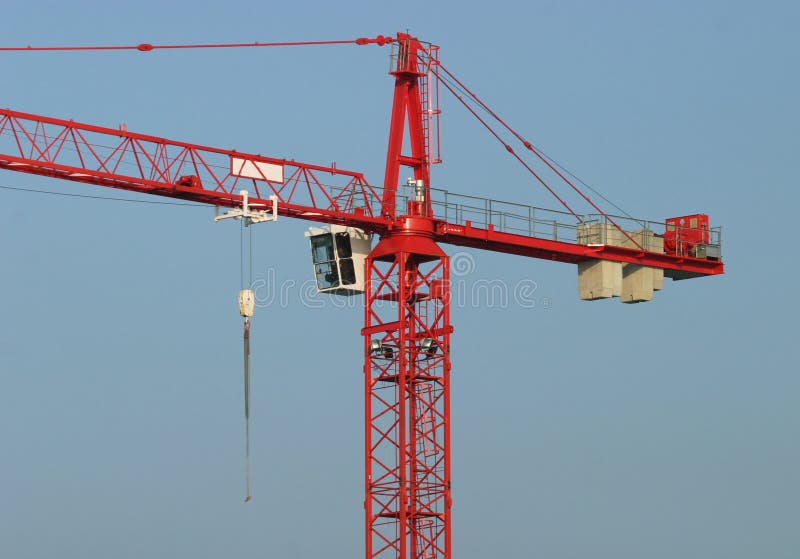 Aufbau Kran Stockbild Bild Von Kran Aufbau