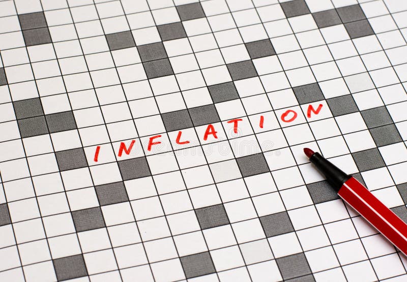 aufblasen Text im Kreuzworträtsel Rote Zeichen lizenzfreies stockbild aufblasen Text im Kreuzworträtsel Rote Zeichen lizenzfreies stockbild