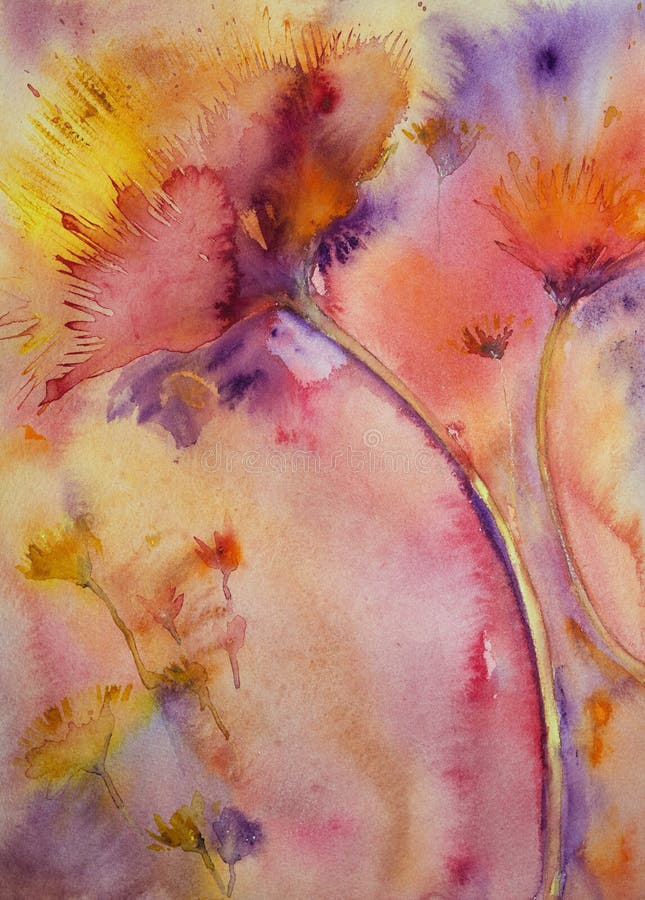 Aufgelöste Rosen mit explodierenden Farben vektor abbildung Aufgelöste Rosen mit explodierenden Farben vektor abbildung