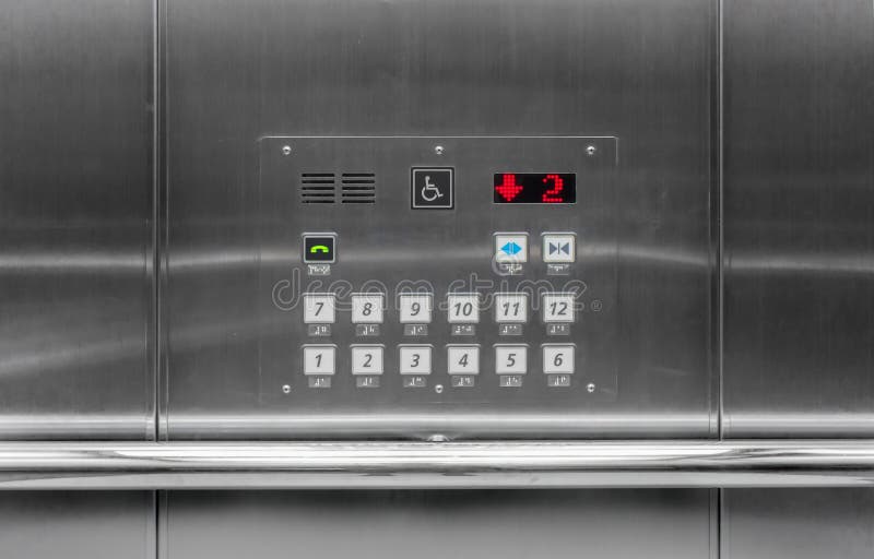 Aufzug knöpft Platten- oder Autozugleitungsspindel