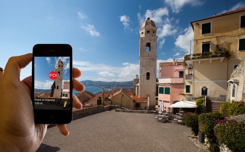 Augmented reality royalty free stock photography Augmented reality royalty free stock photography