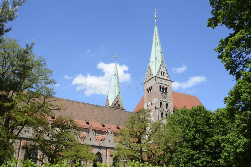 Augsburg Cathedral royalty free stock images Augsburg Cathedral royalty free stock images