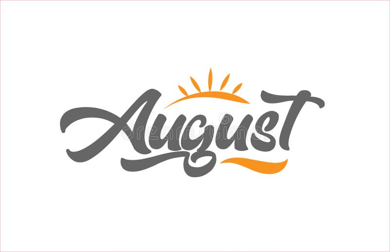 Word August Stock Illustrations – 2,793 Word August Stock Illustrations ...