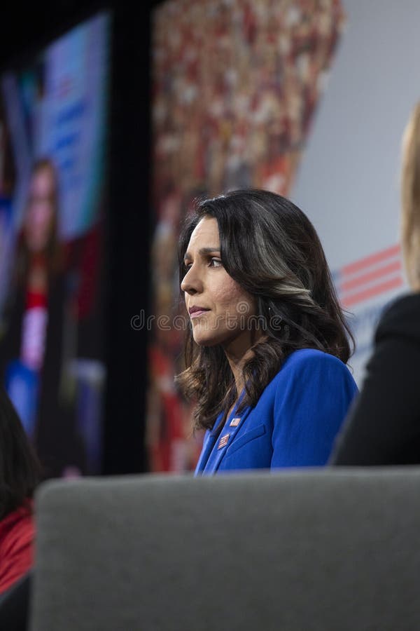 AUGUST 10, 2019-DES MOINES, IA/USA: Tulsi Gabbard speaks stock images AUGUST 10, 2019-DES MOINES, IA/USA: Tulsi Gabbard speaks stock images