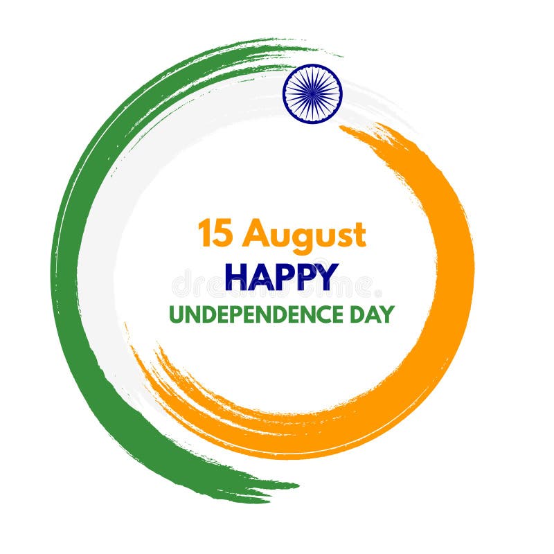 15 August Happy India Independence Day Holiday Background. Vector  Illustration Stock Vector - Illustration of nation, flag: 230064648