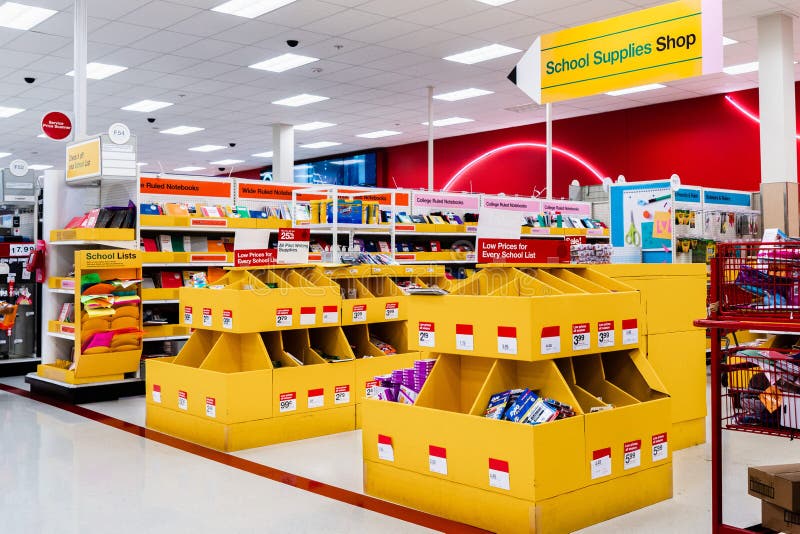 Orlando Usa School Supply Aisle Walmart Orlando Florida – Stock Editorial  Photo © Jshanebutt #405402526