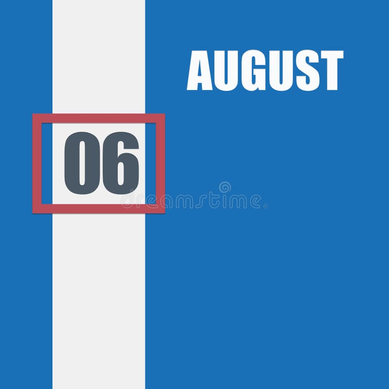 August 6th Stock Illustrations 1,065 August 6th Stock Illustrations