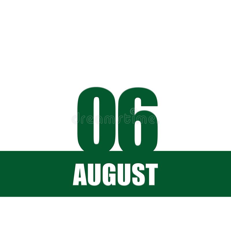 August 6th Stock Illustrations 919 August 6th Stock Illustrations