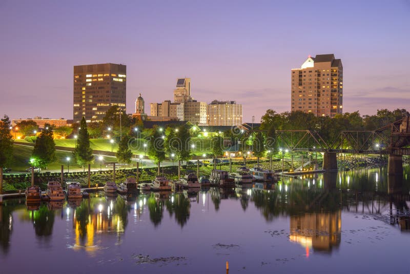 Augusta, Georgia Skyline stock photo. Image of augusta - 47525592