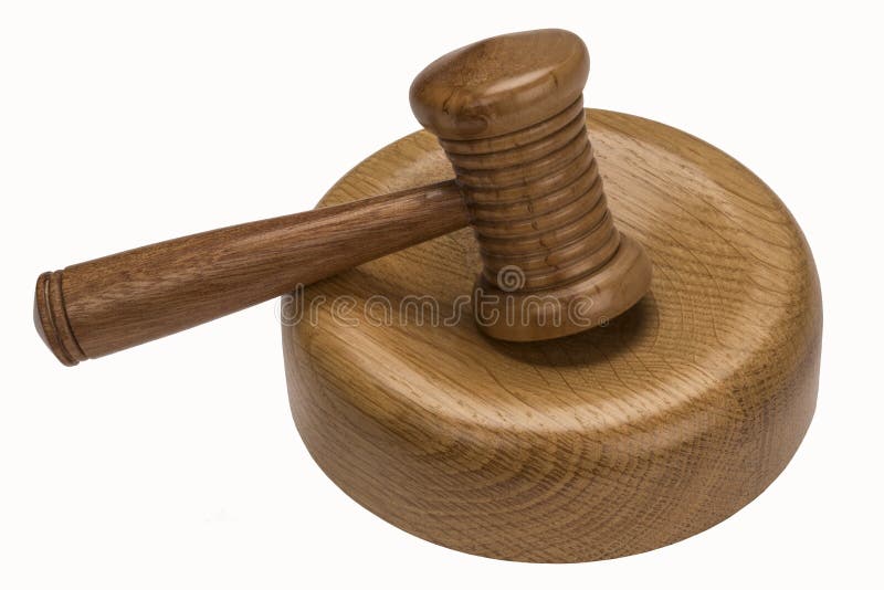 A gavel is a small ceremonial mallet which an auctioneer, a judge, or the chair of a meeting hits a surface to call for attention or order. A gavel is a small ceremonial mallet which an auctioneer, a judge, or the chair of a meeting hits a surface to call for attention or order.