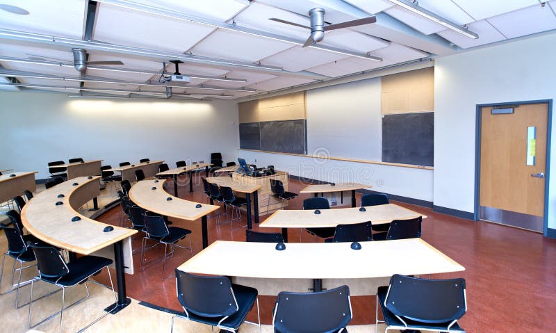 Aula moderna immagine stock Aula moderna immagine stock