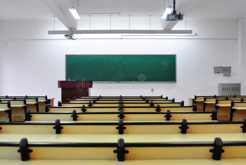 Aula multimediale immagini stock