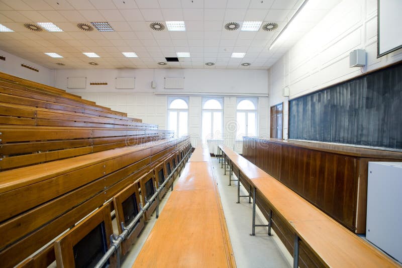 Aula vuota fotografia stock libera da diritti