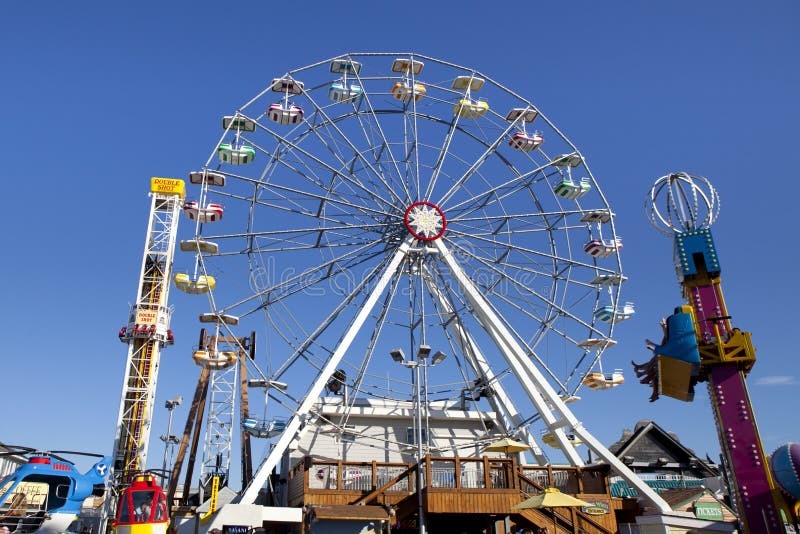 Aumsement Rides on the Ocean City Boardwalk