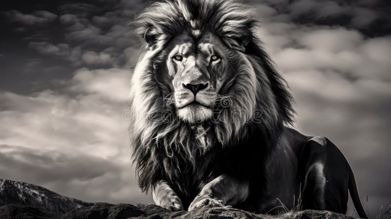 Aur alb maiestuos royalty free illustration