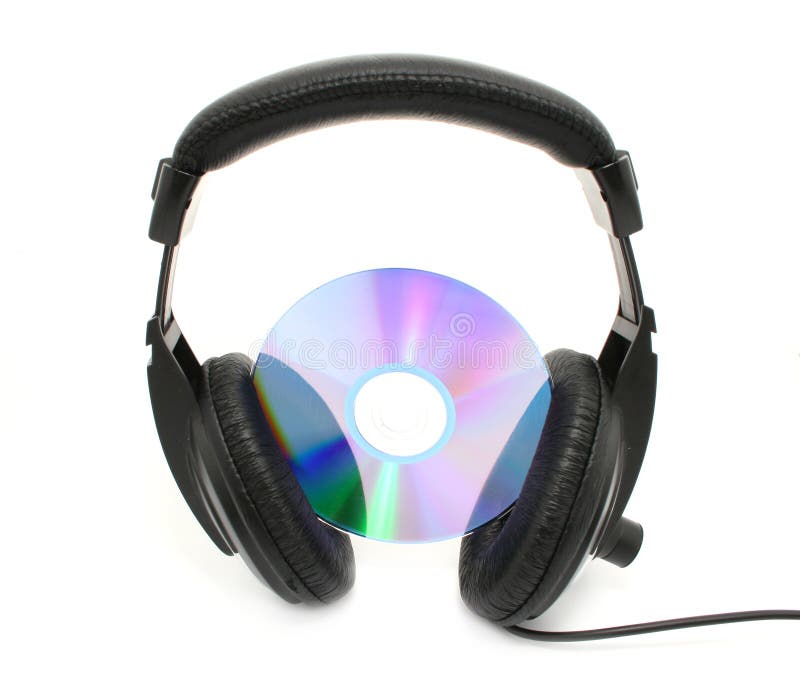 Auriculares imagen de archivo libre de regalías Auriculares imagen de archivo libre de regalías