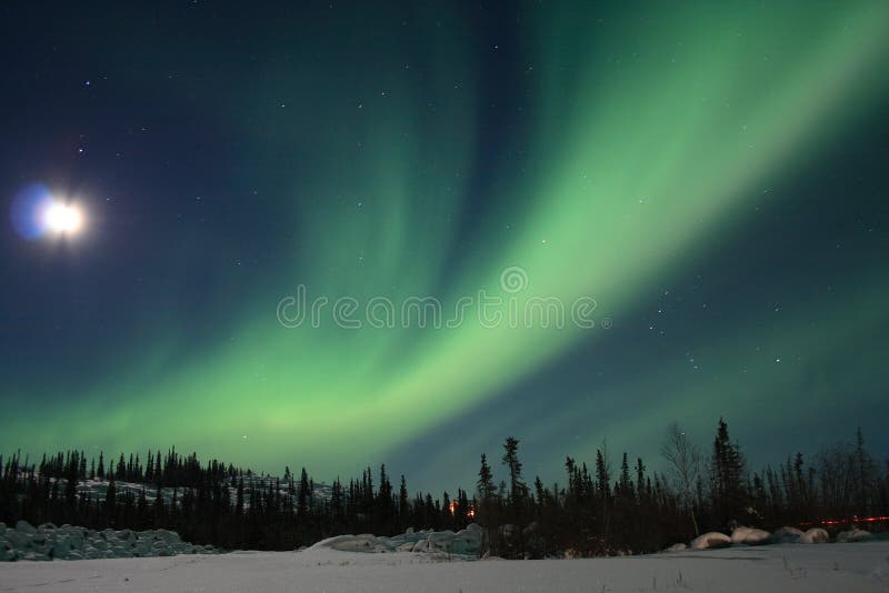 Aurora Borealis 1 foto de stock royalty free Aurora Borealis 1 foto de stock royalty free