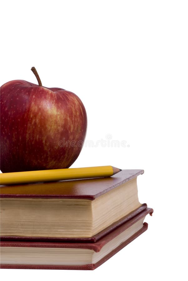 Ausbildungs-Serie (Apfel und Bleistift auf Buch) Ausbildungs-Serie (Apfel und Bleistift auf Buch)