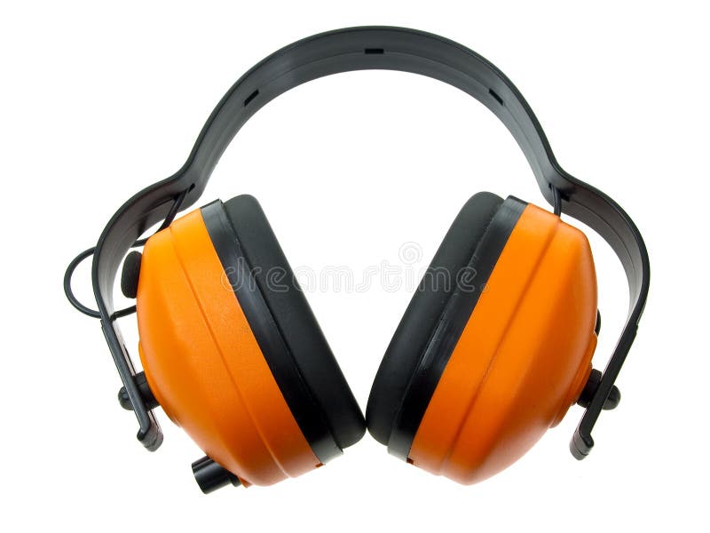 Auscultadores fotografia de stock