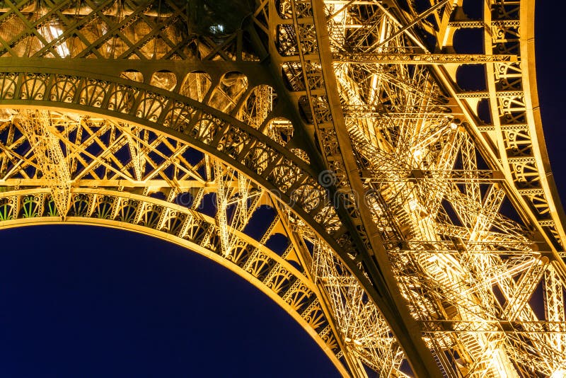 Ausflug Eiffel nachts