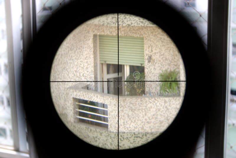 Elite shooter view - Zoom - Closeup. Elite shooter view - Zoom - Closeup