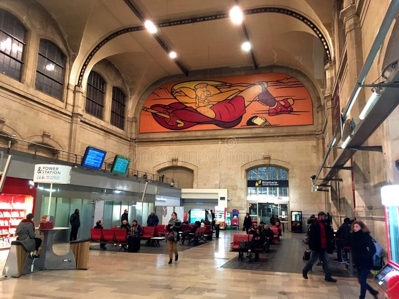 Austerlitz Train Station Paris Editorial Image Image of track, france