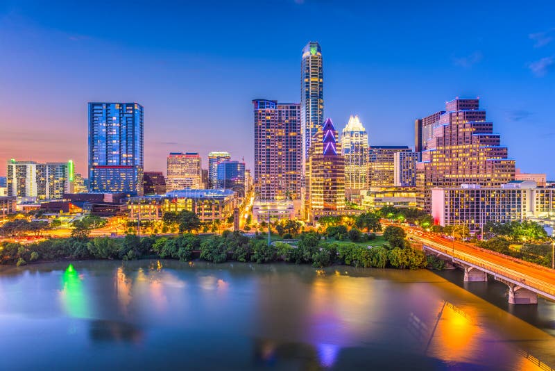 Austin, il Texas, U.S.A. fotografie stock libere da diritti Austin, il Texas, U.S.A. fotografie stock libere da diritti