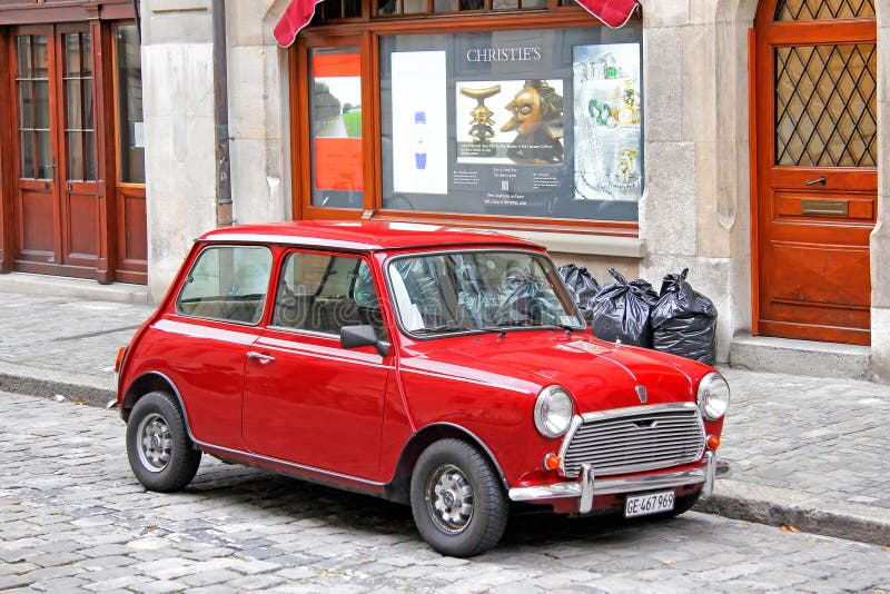 Austin Mini Cooper imagem de stock