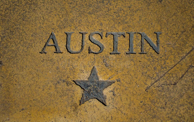 Austin Texas Capital City Star and Central Texas Icon