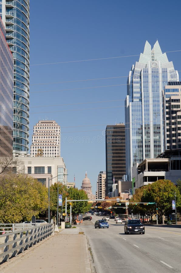 Austin Texas del centro immagine stock libera da diritti