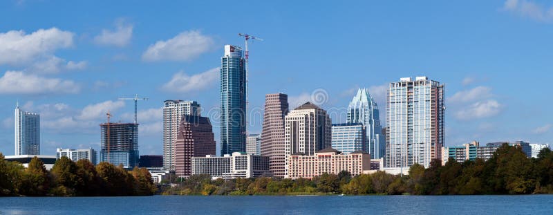 Austin, Texas Skyline stock photos Austin, Texas Skyline stock photos