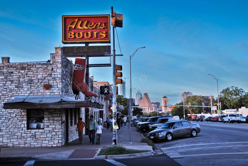 austin ulicy Texas zdjęcie stock austin ulicy Texas zdjęcie stock