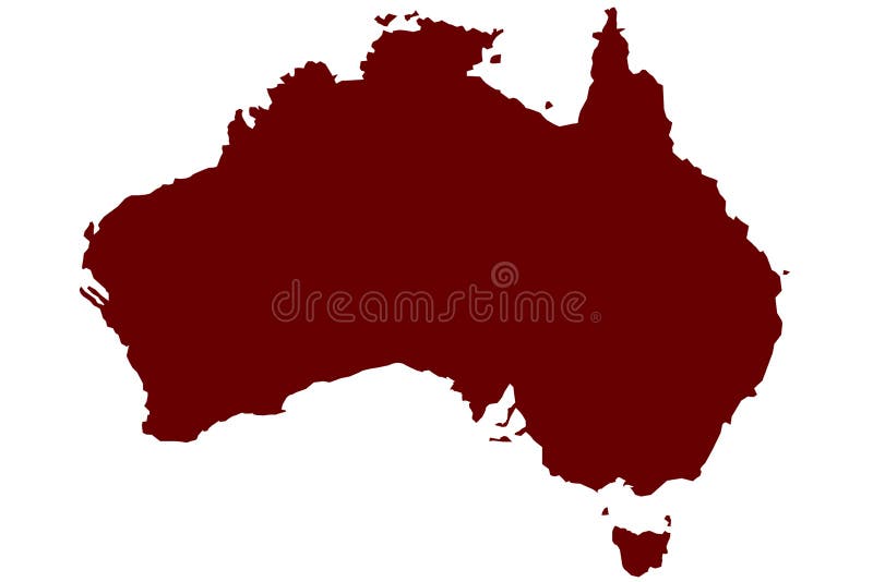 Download Australia stock vector. Illustration of land, australia - 34742