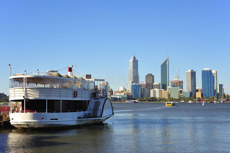 Australia City of Perth panoramic view stock photo Australia City of Perth panoramic view stock photo