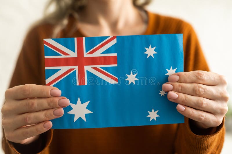Australia Country Union Jack Flag Stock Image Image of australia, candid 295799285
