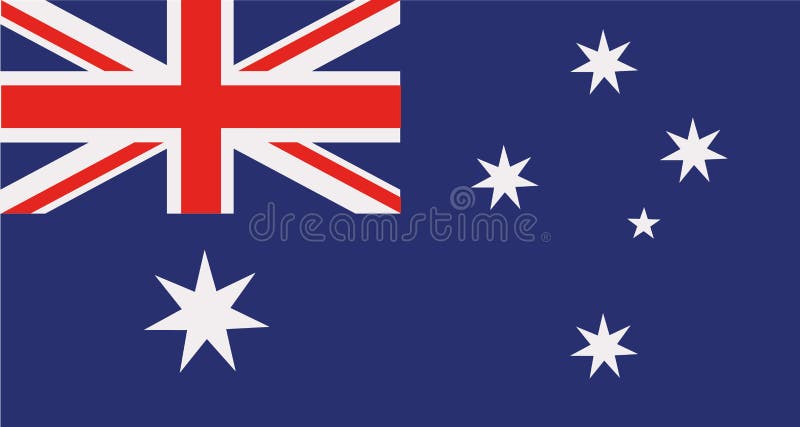 Australia flaga wektor