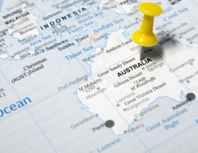 Australia@map
