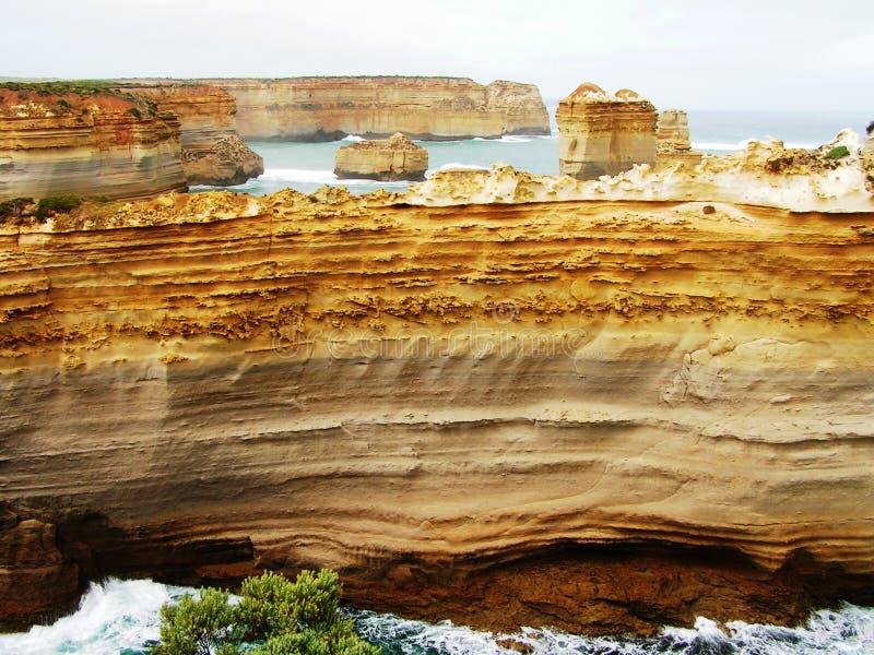 Australia Rock Formations stock image. Image of apostle - 13032637