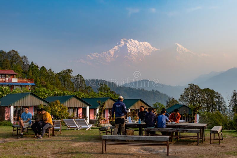 The Australian Camp, Pokhara, Nepal Editorial Photo - Image of enjoying ...